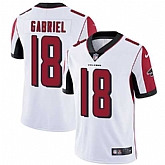 Nike Atlanta Falcons #18 Taylor Gabriel White NFL Vapor Untouchable Limited Jersey,baseball caps,new era cap wholesale,wholesale hats